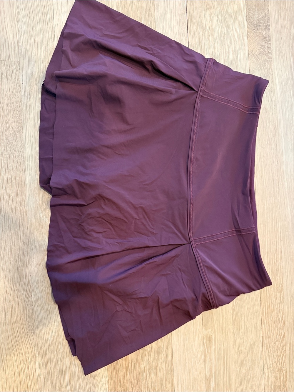 lululemon athletica Maroon Performance Skort